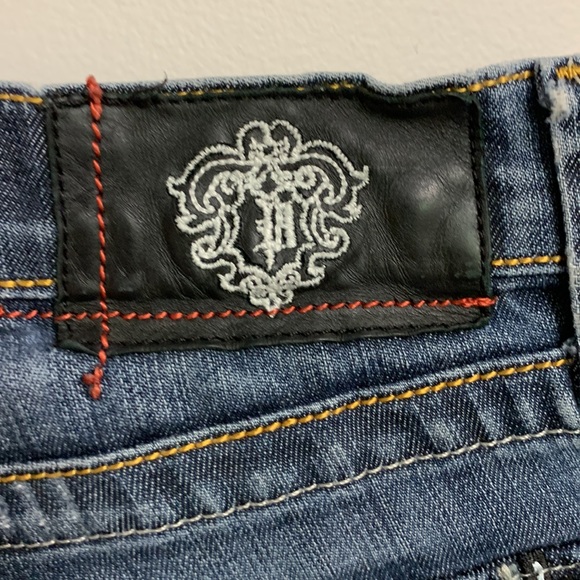 Plastic By Gly Flare Jeans made in USA size 26 - Picture 7 of 11